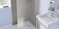 Mermaid Trade Wetwall Shower Panels - Three Wall Alcove Kit for Shower Recess